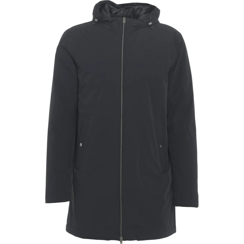 Herno Parka Padded parka with hood schwarz