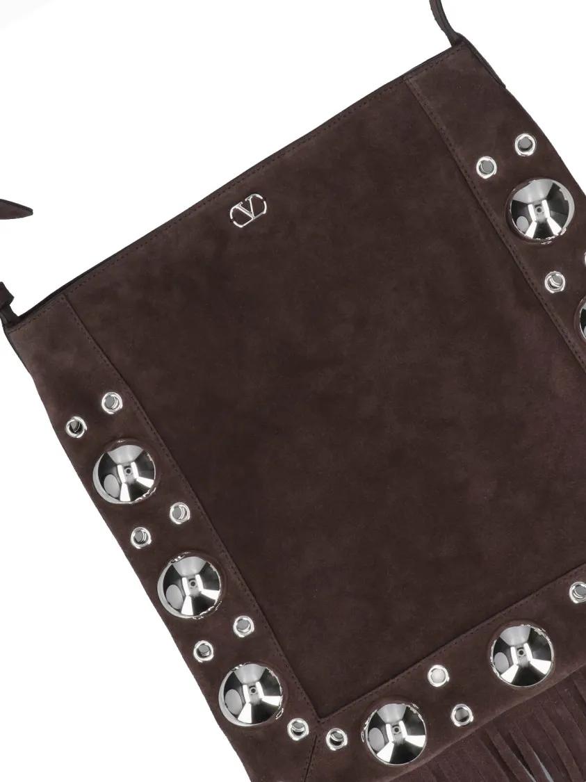 Valentino Garavani Hobo bags "Nellcôte" Shoulder Bag Brown in bruin