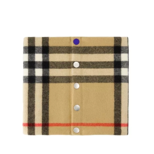 Burberry Mu Snood Scarf - Cashmere - Archive Beige Brown 