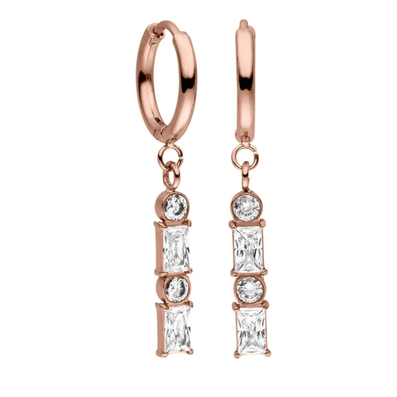 Purelei Ohrstecker Creolen Powder rose