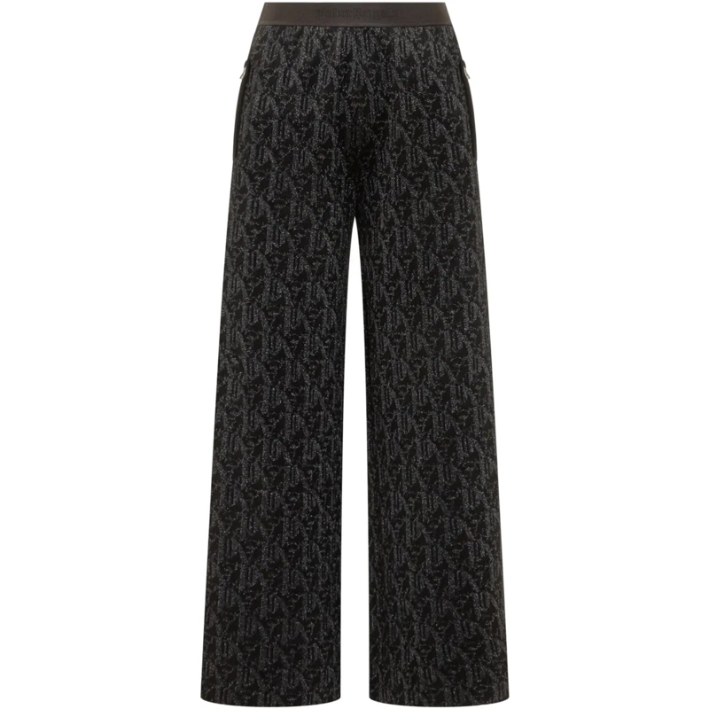 Palm Angels Jogginghose Pantalone PA in Jacquard dunkelgrau