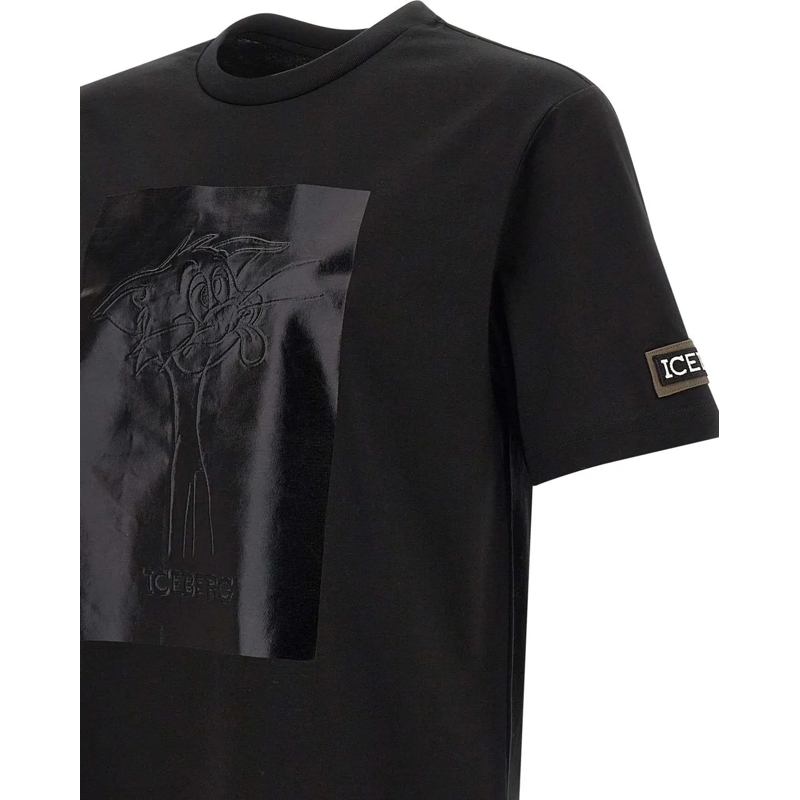 Iceberg T-Shirt Iceberg  T-shirts Zwart 24i I1p 0 F02b 6304 schwarz(Image 7)