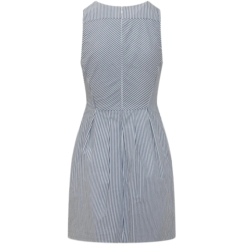 Elisabetta Franchi Minikleid Abito Mini a Righe con Catena Decorativa mehrfarbig(Image 2)