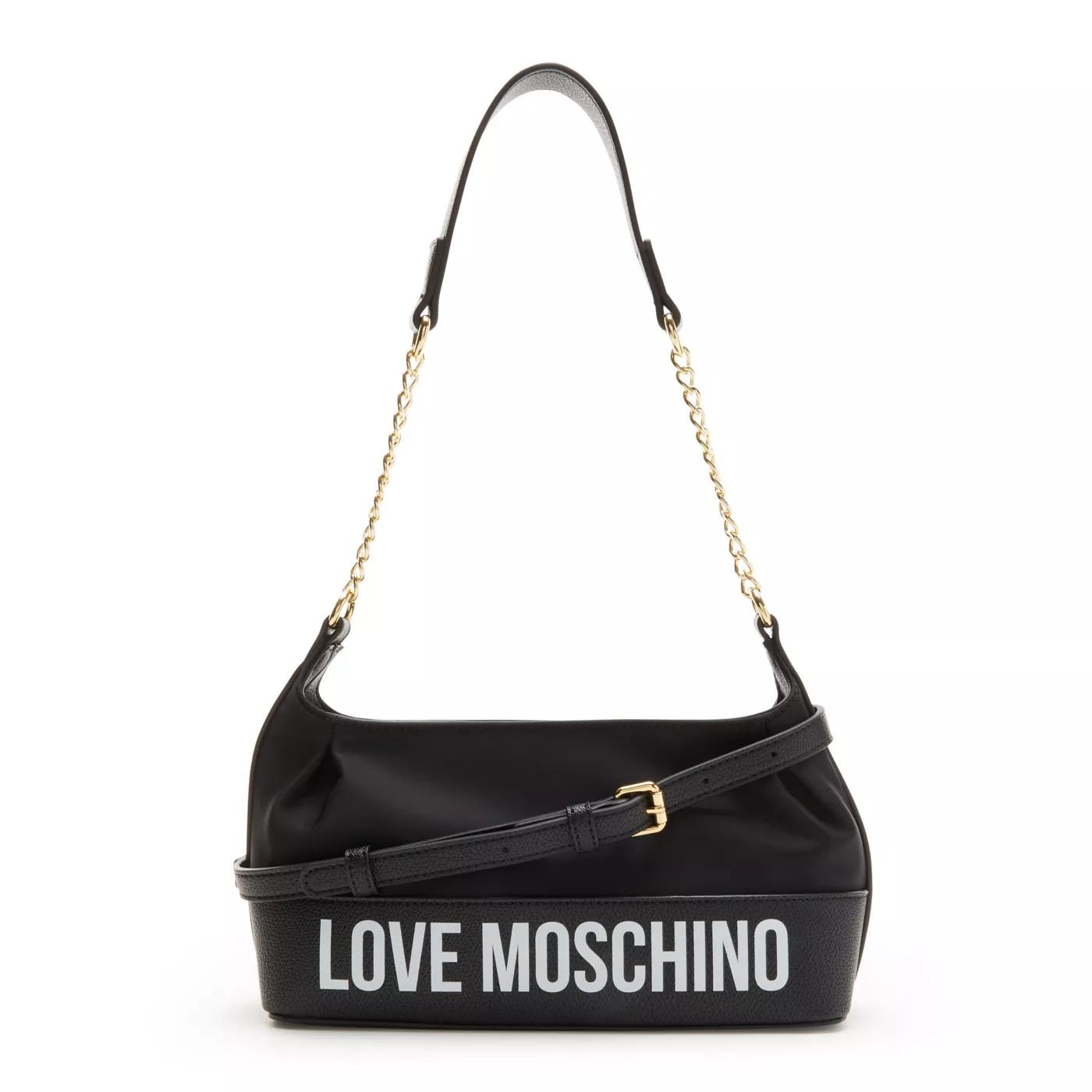 Love Moschino Crossbody Bags - Love Moschino damen Schultertasche Schwarz JC4254P - Gr. unisize - in Schwarz - für Damen