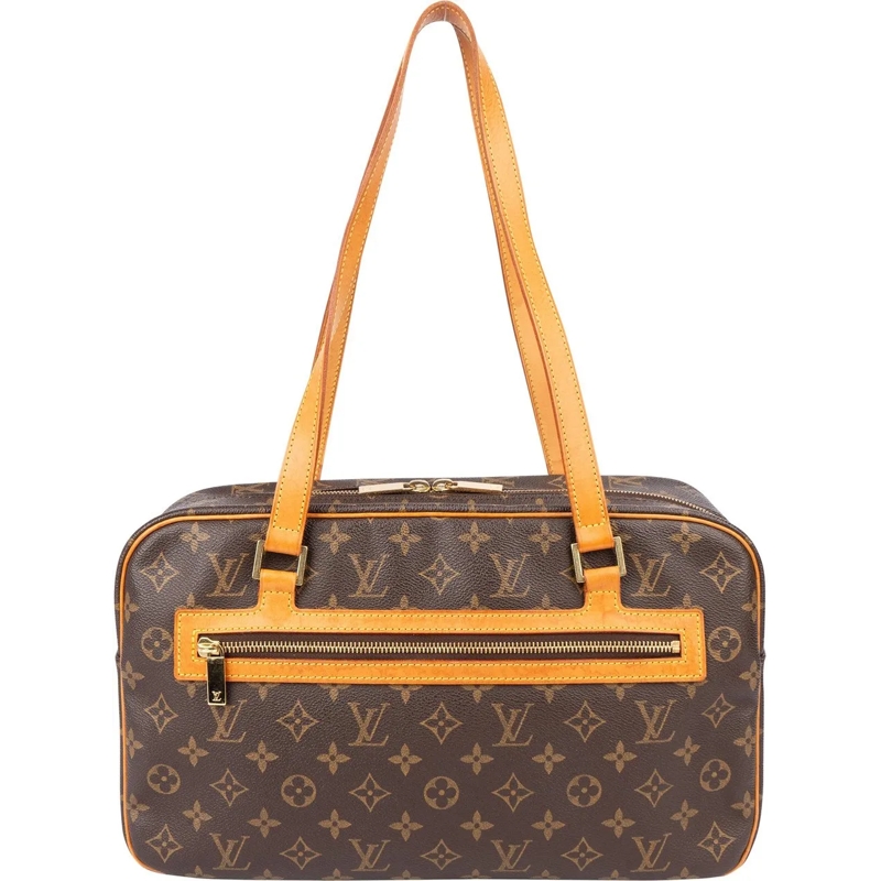 Louis Vuitton Tote Louis Vuitton Canvas Monogram Cite GM Shoulder Bag braun