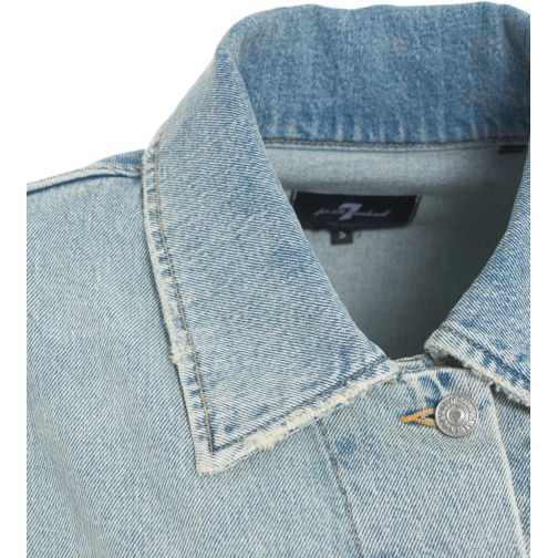 Seven for all Mankind Veste de transition Oversize denim jacket 'Oli' blau (Image 4)