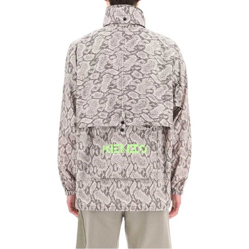 Kenzo Doudoune Kenzo Snakeskin Printed Jacket beige(Image 3)
