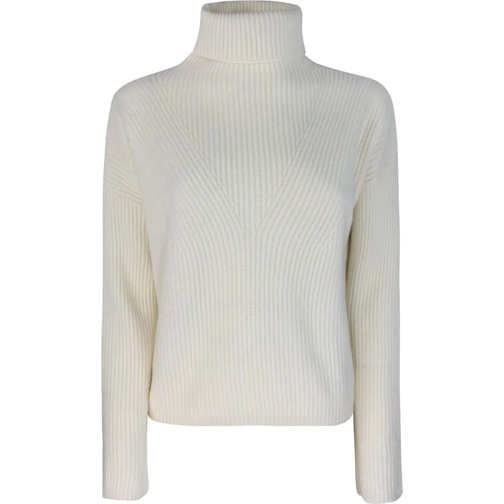 Max Mara Truien Max Mara Studio Sweaters White weiß