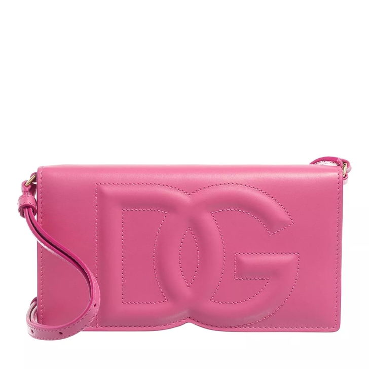 Dolce Gabbana Liscio Pink Phone Bag