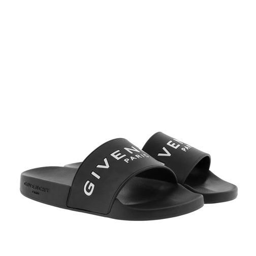 Givenchy Rubber Slides Sandals Black Slide