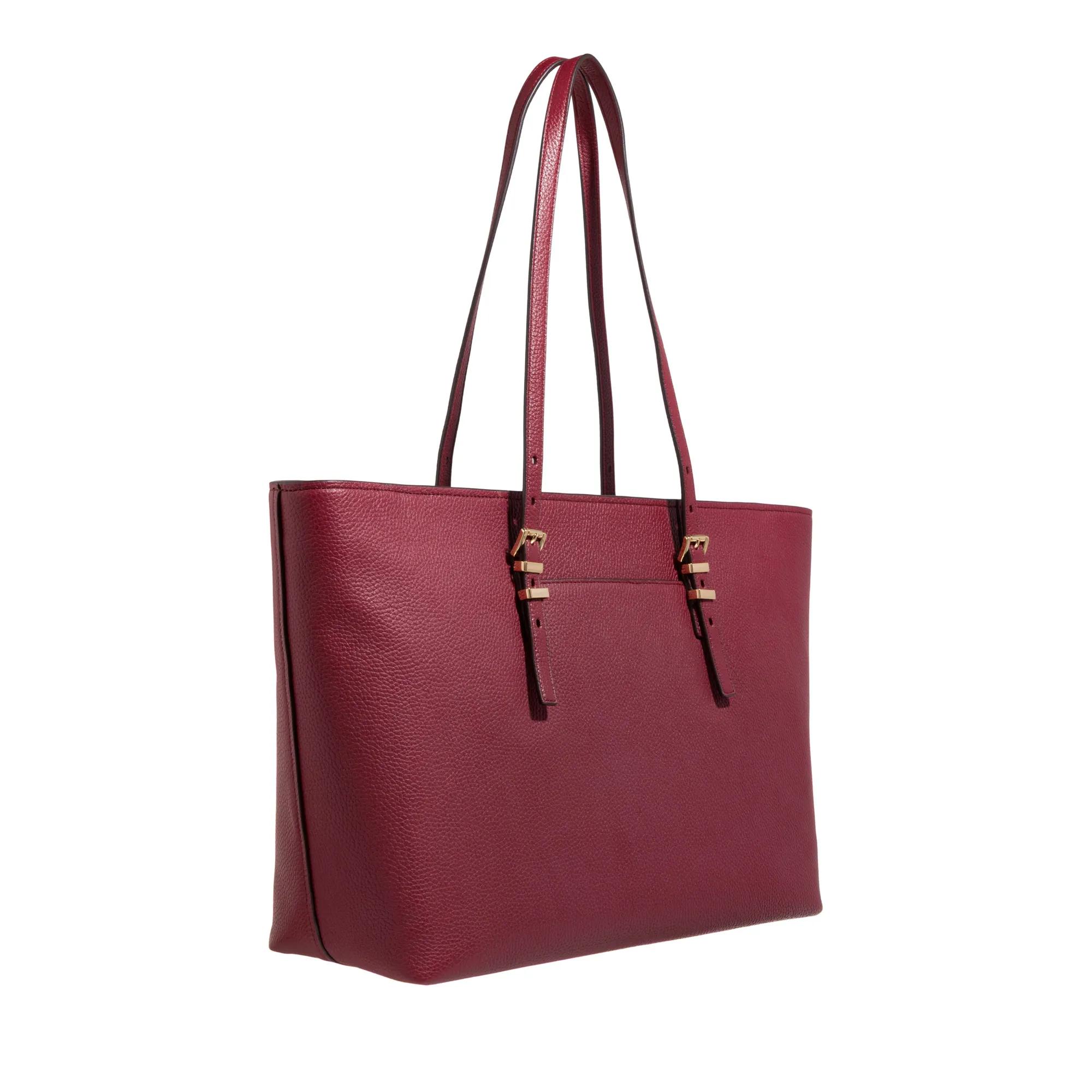 Michael Kors Shoppers & Totes Quinn Lg Ew Tz Tote in rood