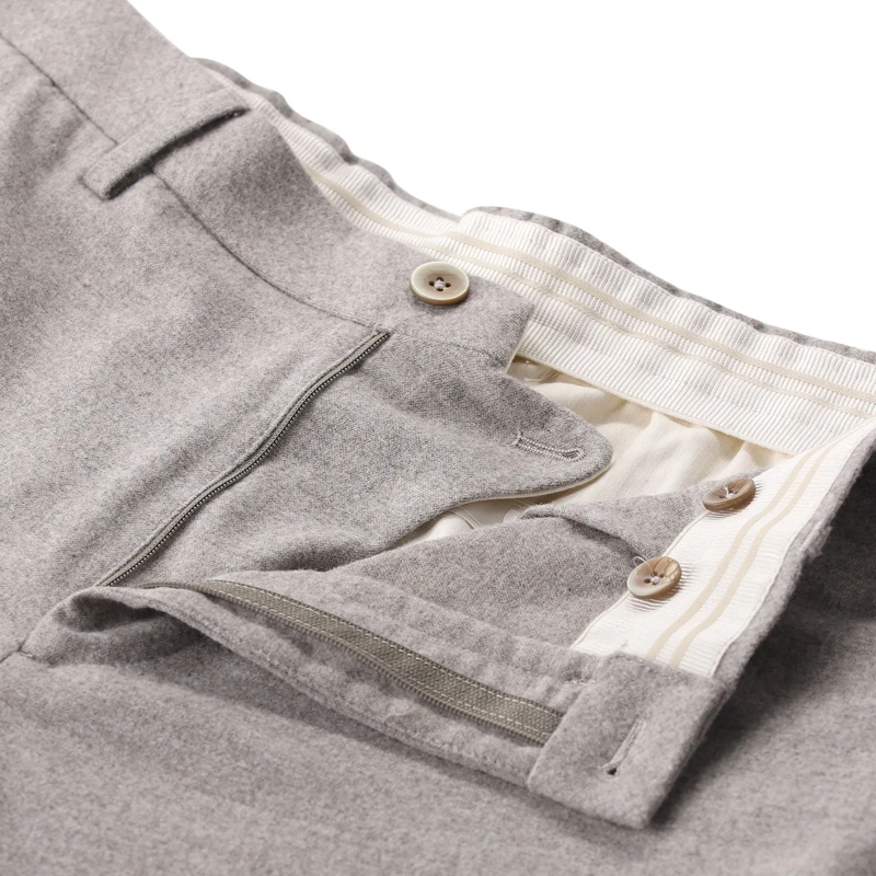 GTA Pantalon en tissu Hose Davide aus Woll-Mix grau(Image 11)