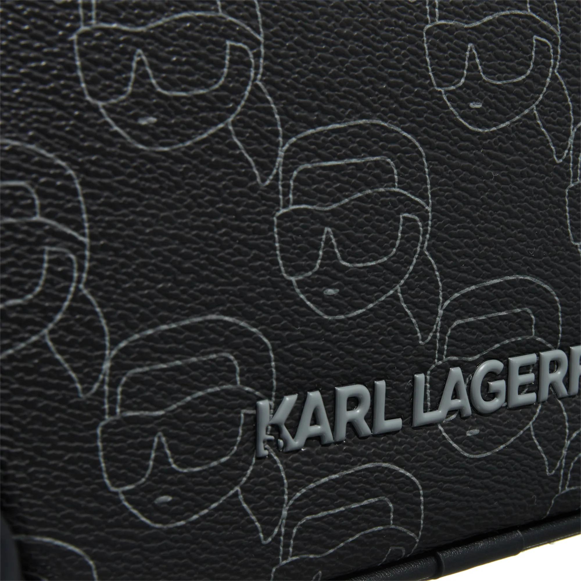 Karl Lagerfeld Crossbody bags Ikon Mono Cc Camera Bag in zwart
