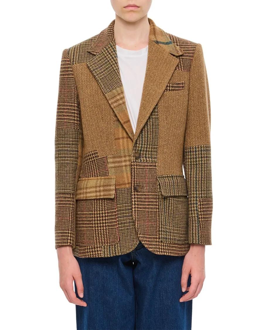 Polo Ralph Lauren - Heritage Patch Blazer - Größe 2 - braun