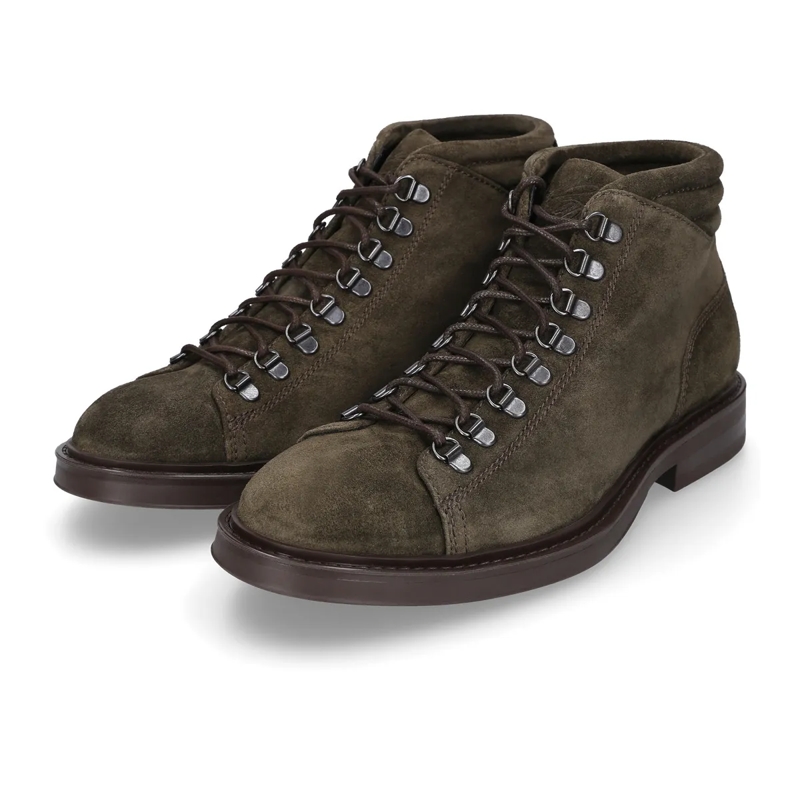 Heinrich Dinkelacker Schnürstiefel Hiking Boots Florenz Plain V dunkel-grün(Image 2)