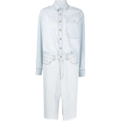 Stella McCartney Midi-Kleider Stella Mccartney Denim Shirt Dress blau