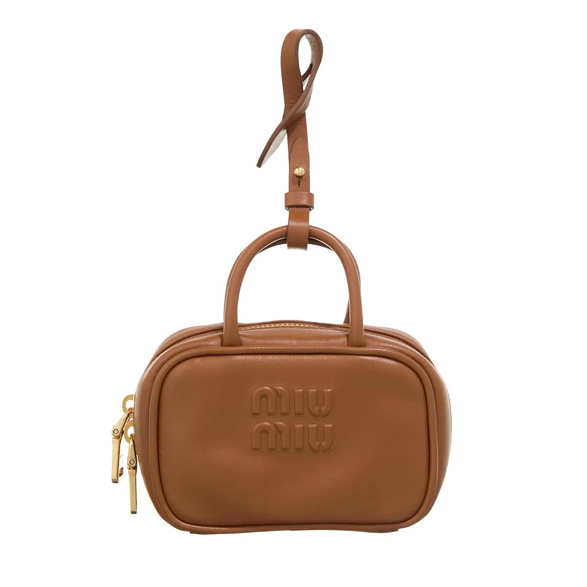 MIUMIU CROSSBODY BAGS COGNAC【関税送料込】 A0576366-PDP-1