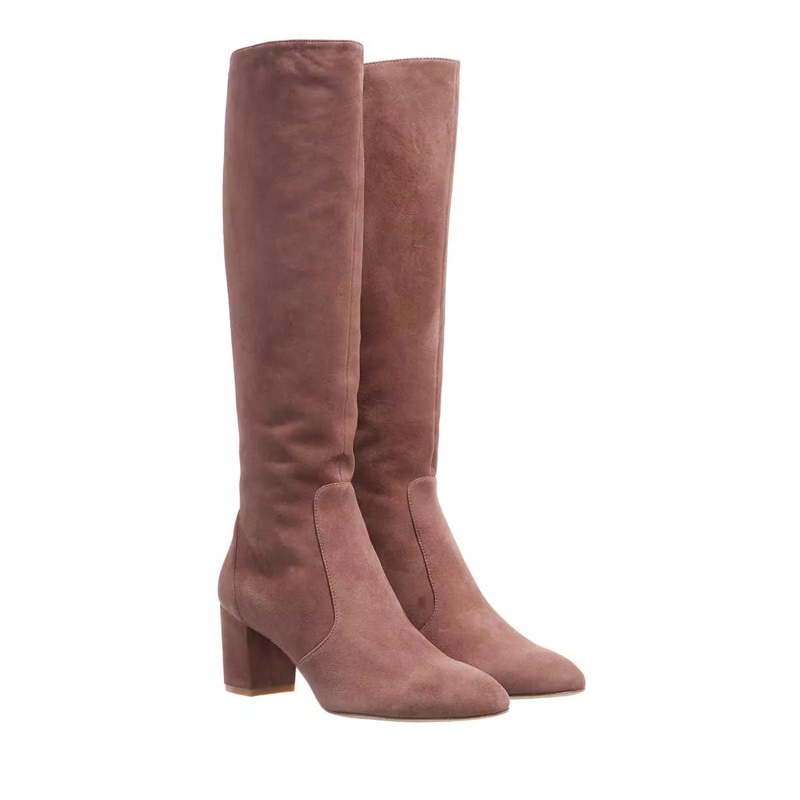 Stuart Weitzman Boots Yuliana 60 Knee-High Zip Boot Taupe