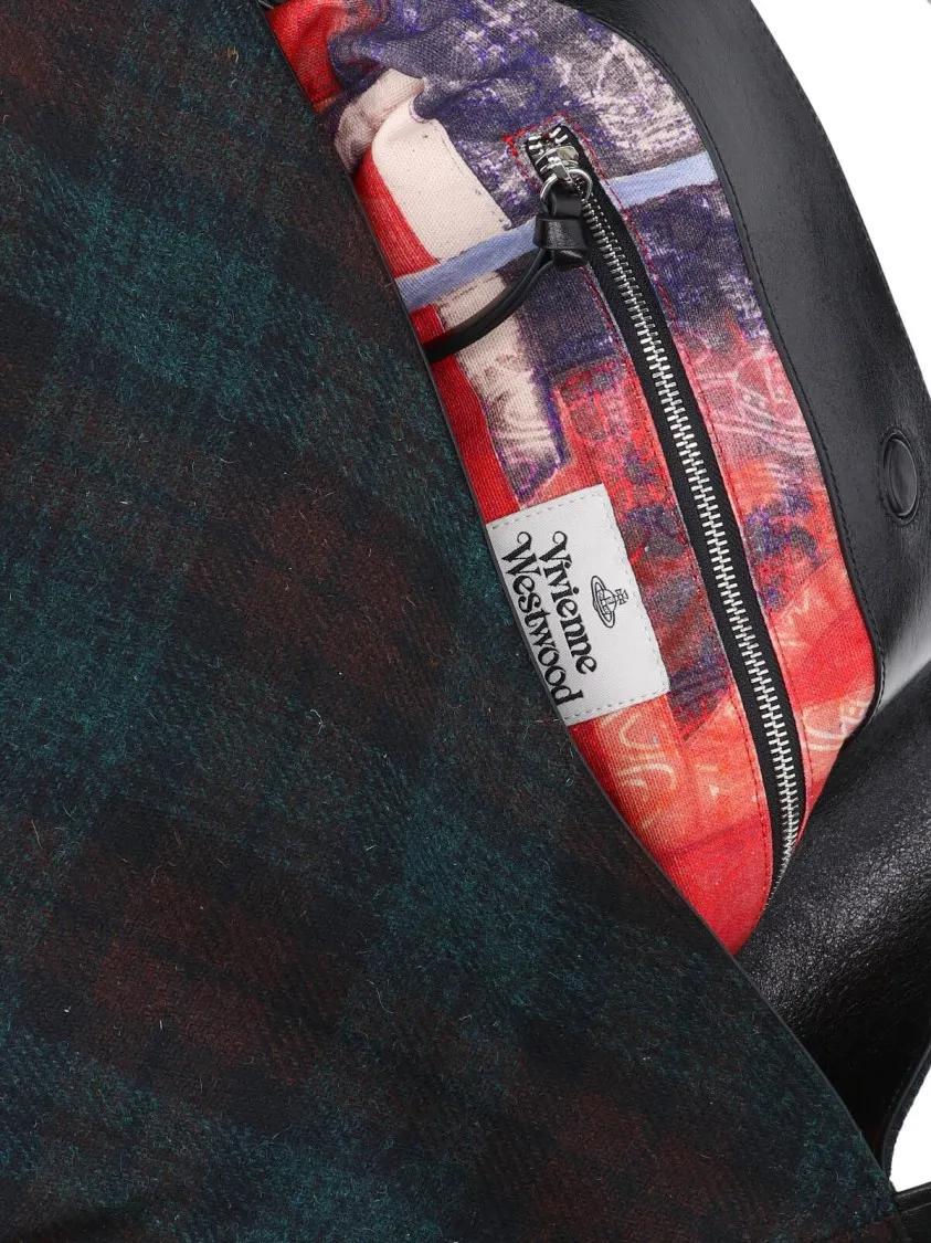 Thumbnail - Vivienne Westwood Hobo Bags - Maxime Large Shoulder Bag – Multicolor - Gr. unisize - in Schwarz - für Damen