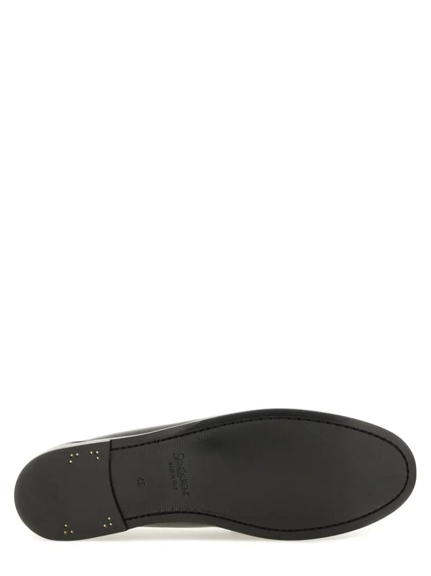Thumbnail - Saint Laurent Loafer - "Laurent" Moccasin - Gr. 40 (EU) - in Schwarz - für Damen