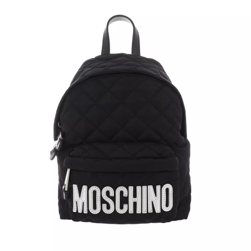Moschino Backpack Fantasia Nero Ryggsäck