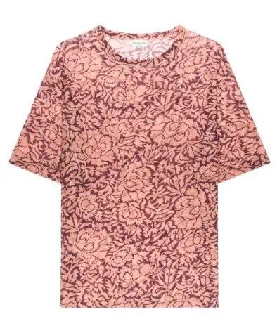 Thumbnail - Dries Van Noten - Round Neck T-Shirt - Größe L - pink