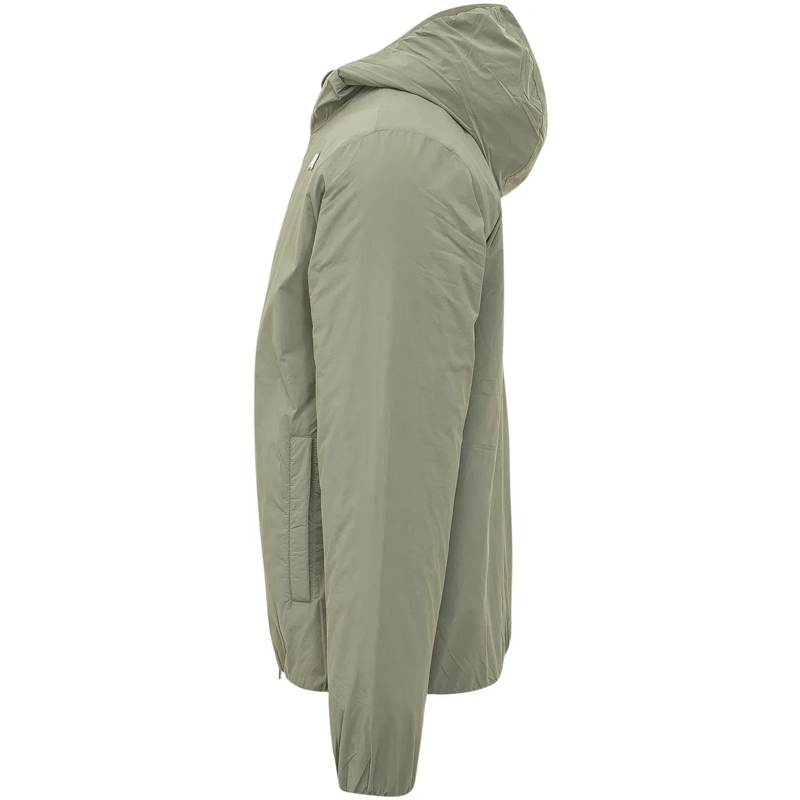 K-Way Daunenjacke Giacca con Cappuccio e Zip Frontale grün(Image 3)