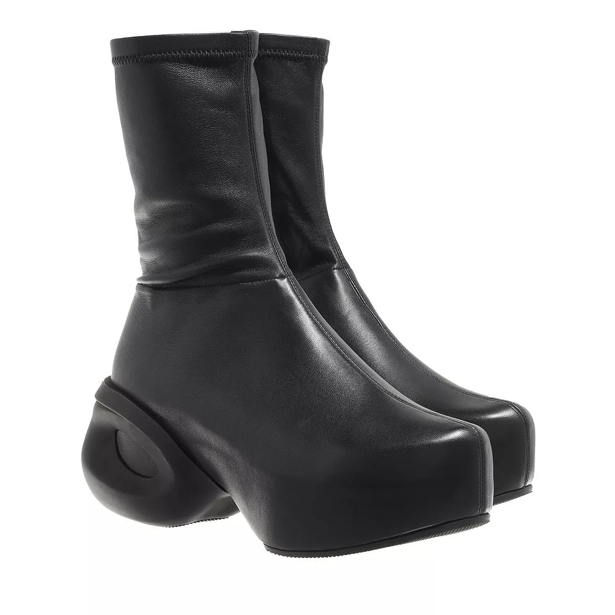 Givenchy G Clog Boots Leather Black | Stiefelette
