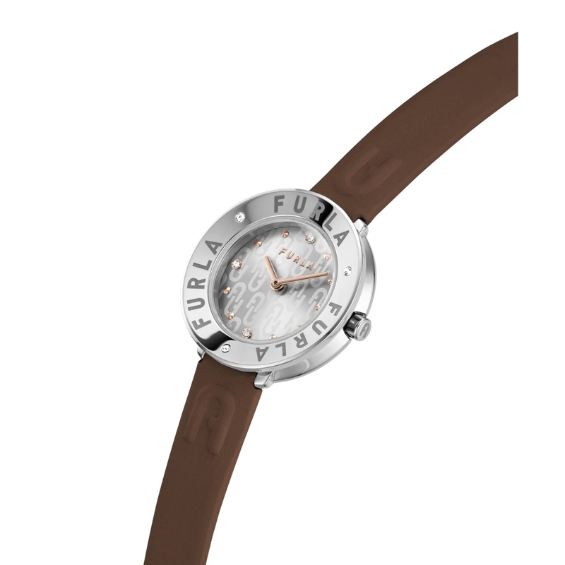 Furla Quarzuhr Quarz-Analoguhr Furla Essential braun(Image 4)