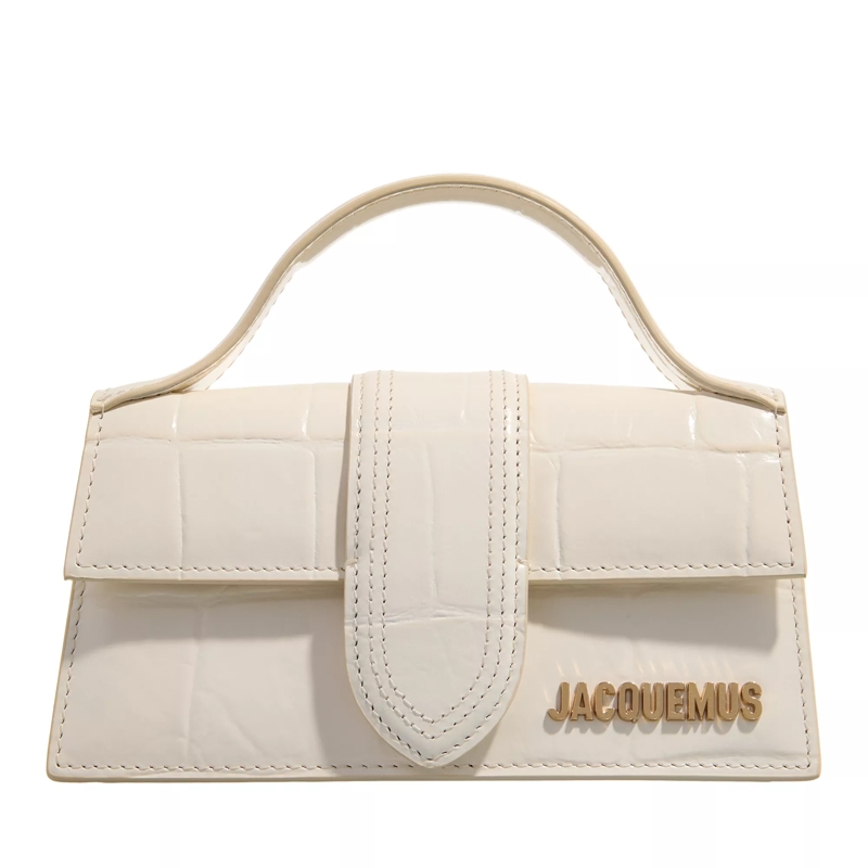 Jacquemus Satchel Small Flap Bag Light Ivory