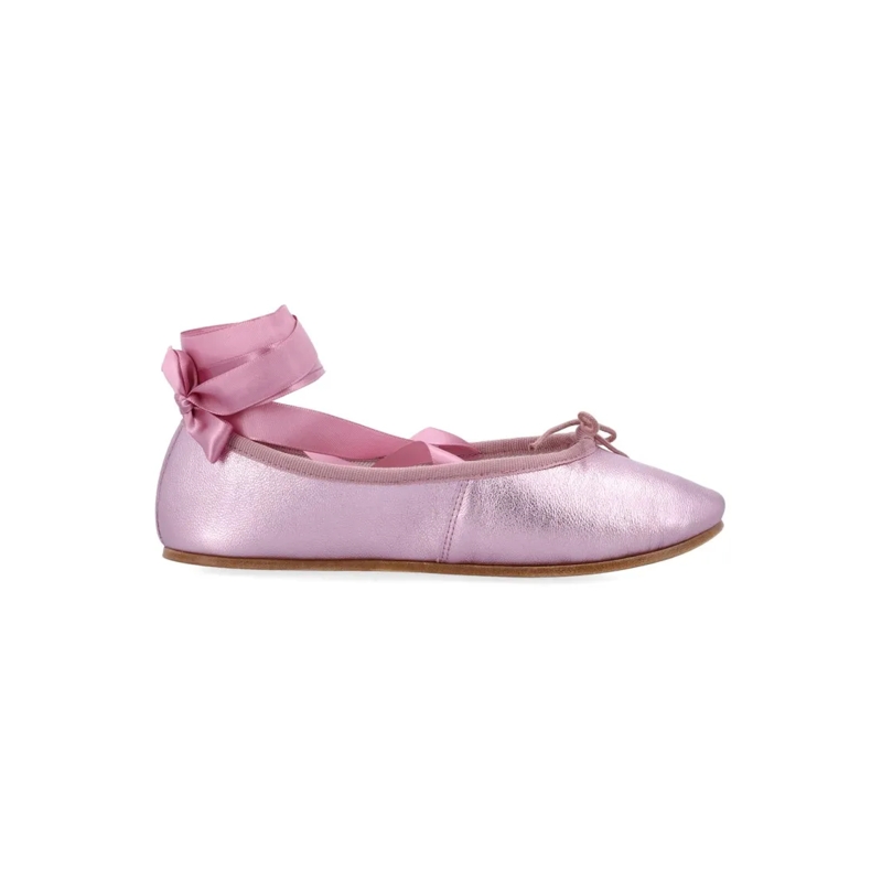repetto Balletschoenen Sophia Ballet Flats With Satin Ribbon Accents Pink