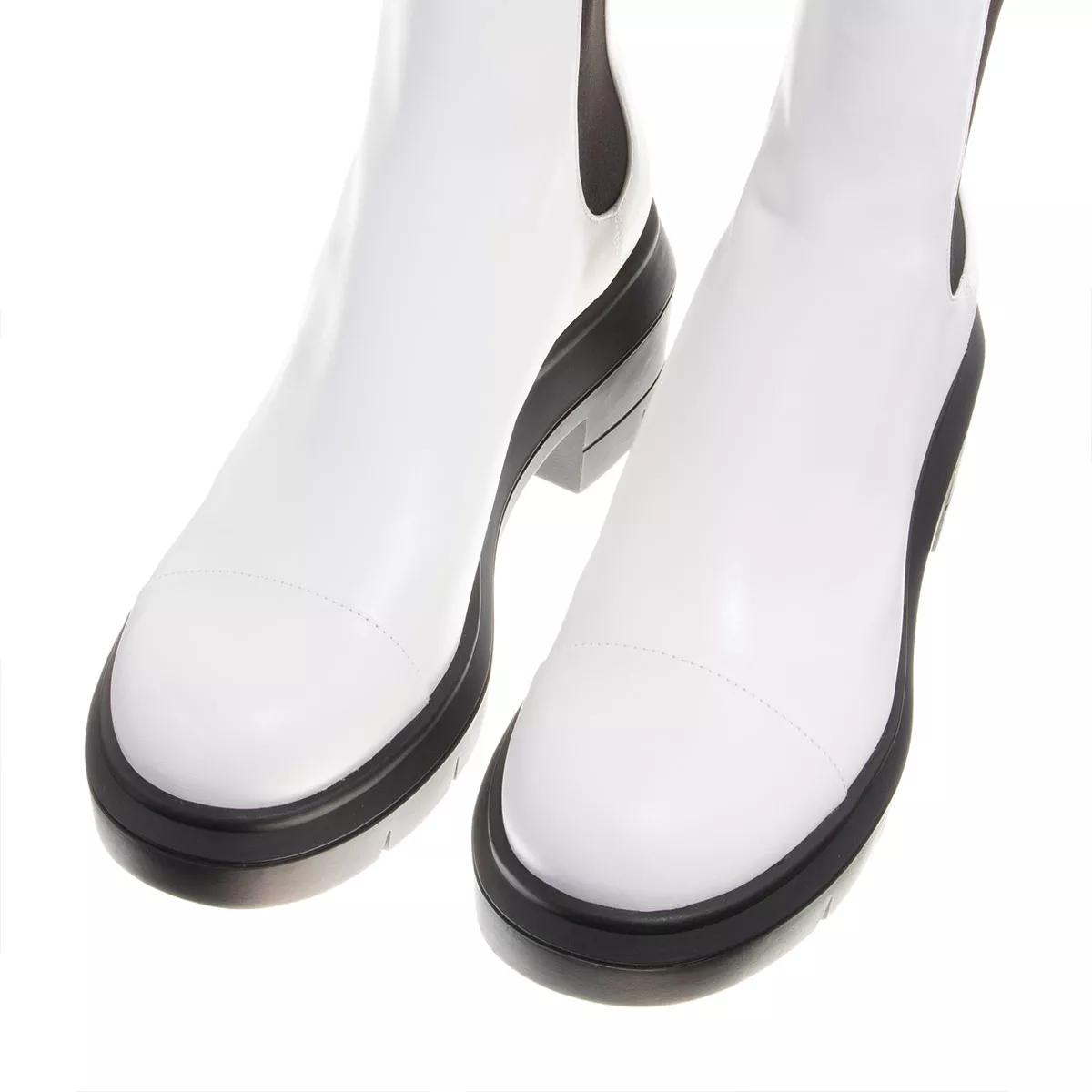 Stuart weitzman shop white booties