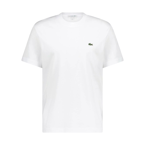 Lacoste T-Shirt mit Logo Stickerei im Classic-Fit 47702407 Weiß 