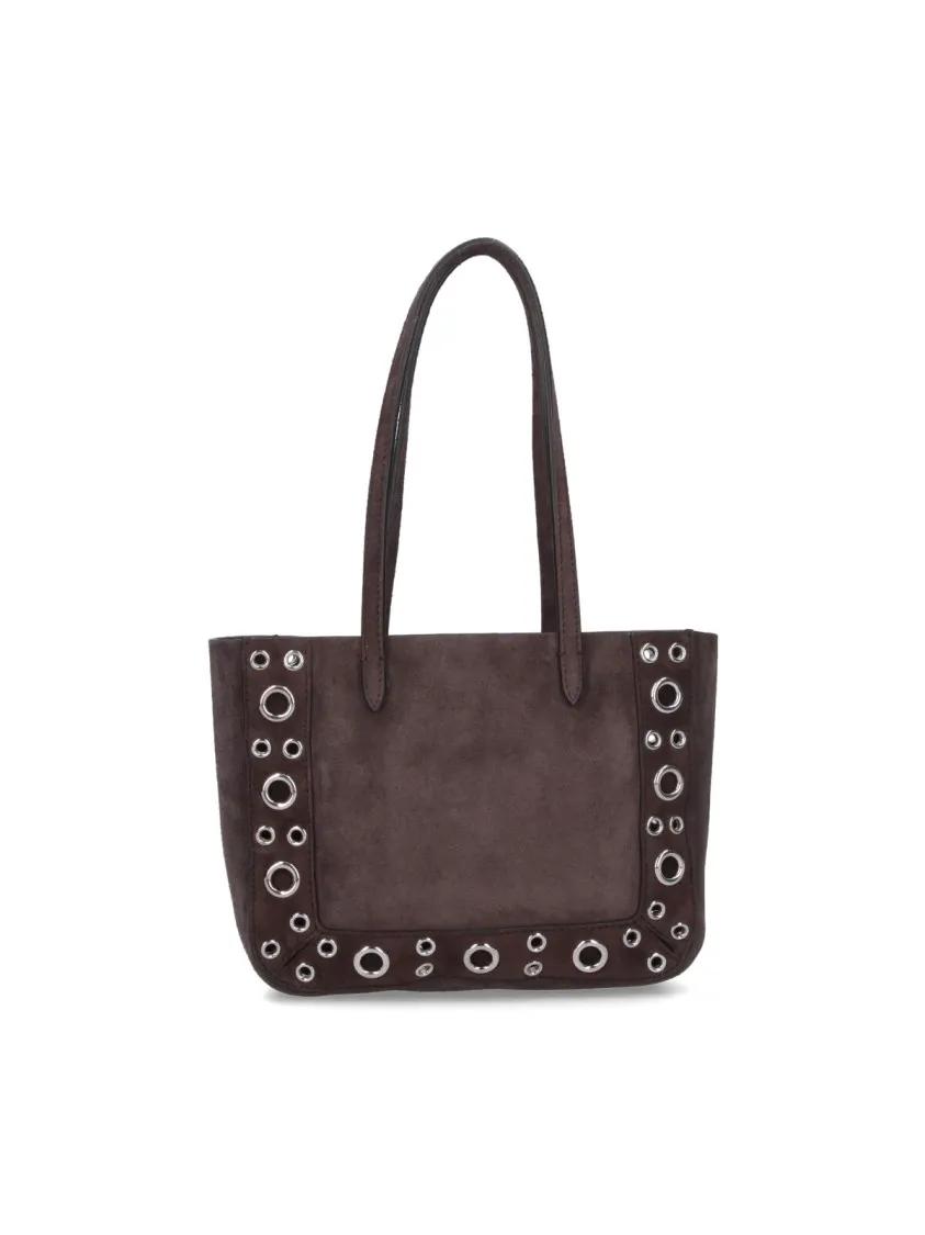 Valentino Garavani Shoppers & Totes Mini 'Nellcôte' Tote Bag – Brown in bruin