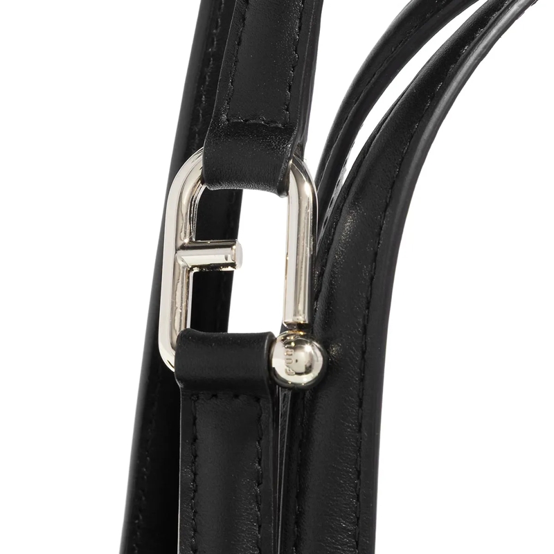 Furla Shopper Furla Duetto L Tote Nero+Nero Int(Image 5)