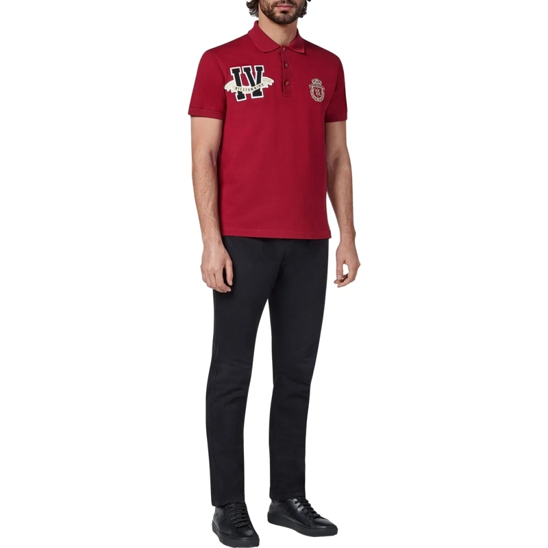 BILLIONAIRE Top Poloshirt rot(Image 3)