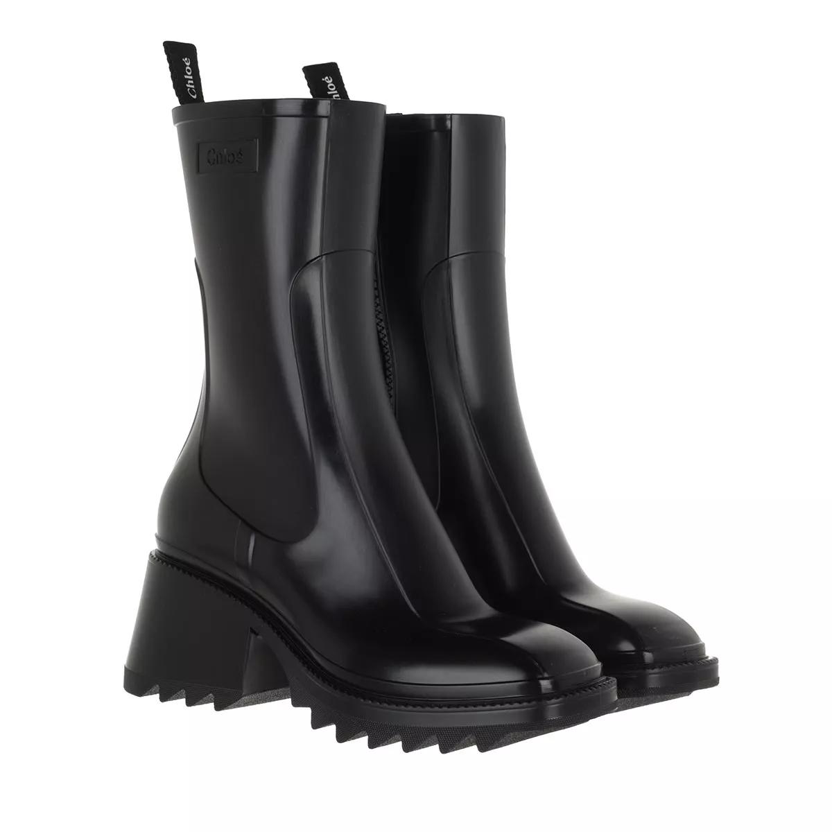 Chloé Boots & laarzen - Betty Rain Boots in zwart in de sale-Chloé 1
