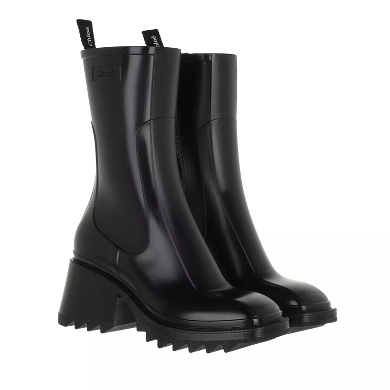 Chloé Regenstiefel Betty Rain Boots Black
