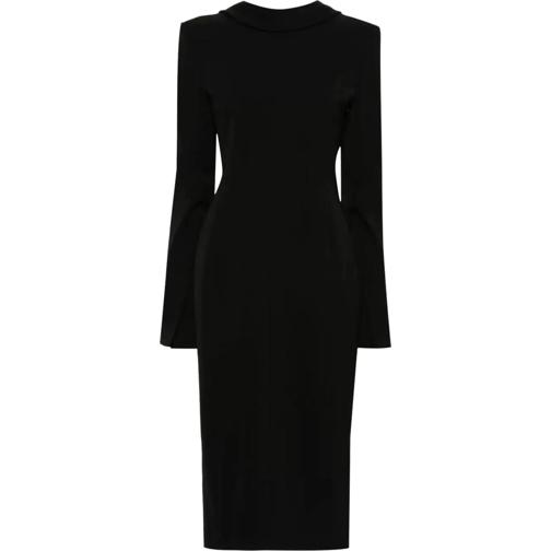 Acne Studios Midi-Kleider Acne Studios Longsleeve Dress - Black schwarz