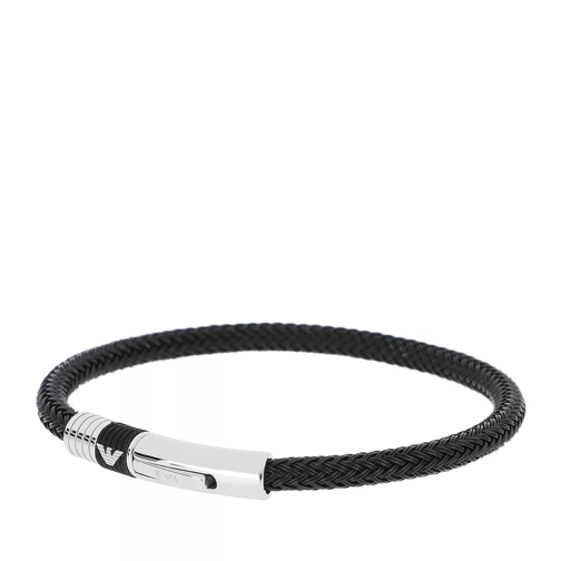 Emporio Armani Bracelet Rubber Inlay 2 EGS1624001 Black Armband