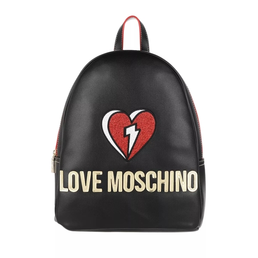 Love Moschino Bag Nero/Rosso Rucksack