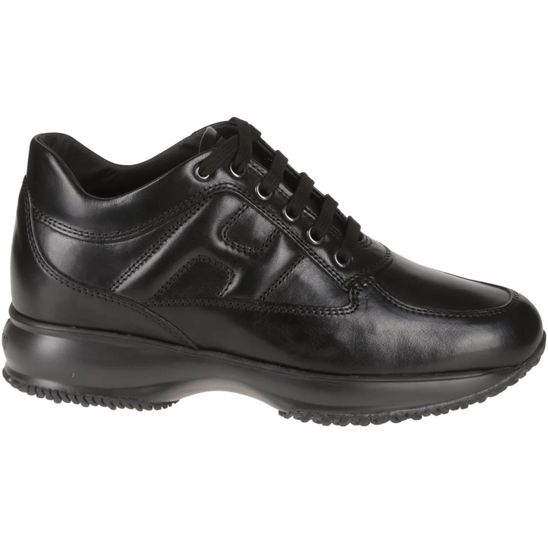 Hogan Slides Flat Shoes A Nero schwarz