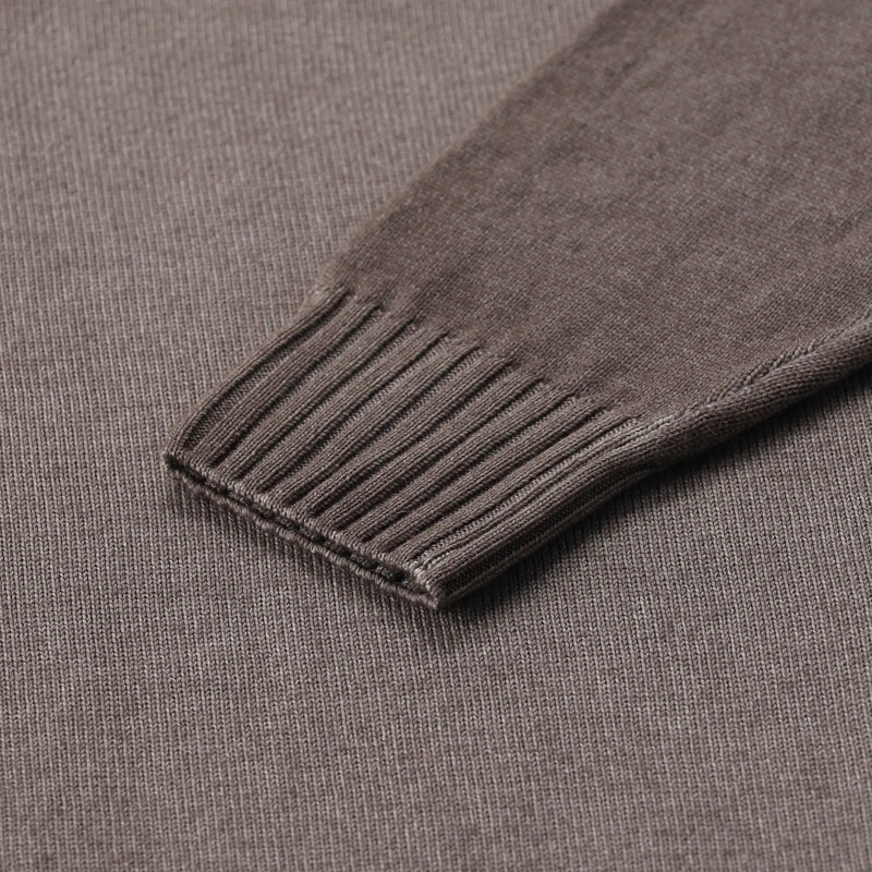 FILIPPO DE LAURENTIIS Pull à col roulé Rollkragenpullover aus Merinowolle grau(Image 9)