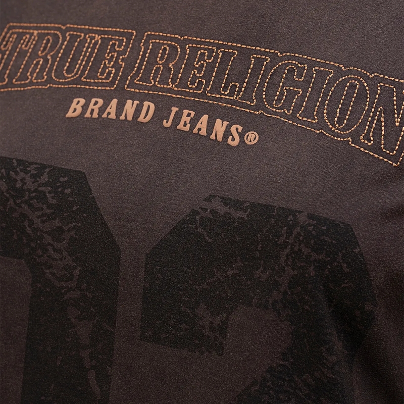 True Religion T-Shirt T-Shirt Cropped schwarz(Image 5)