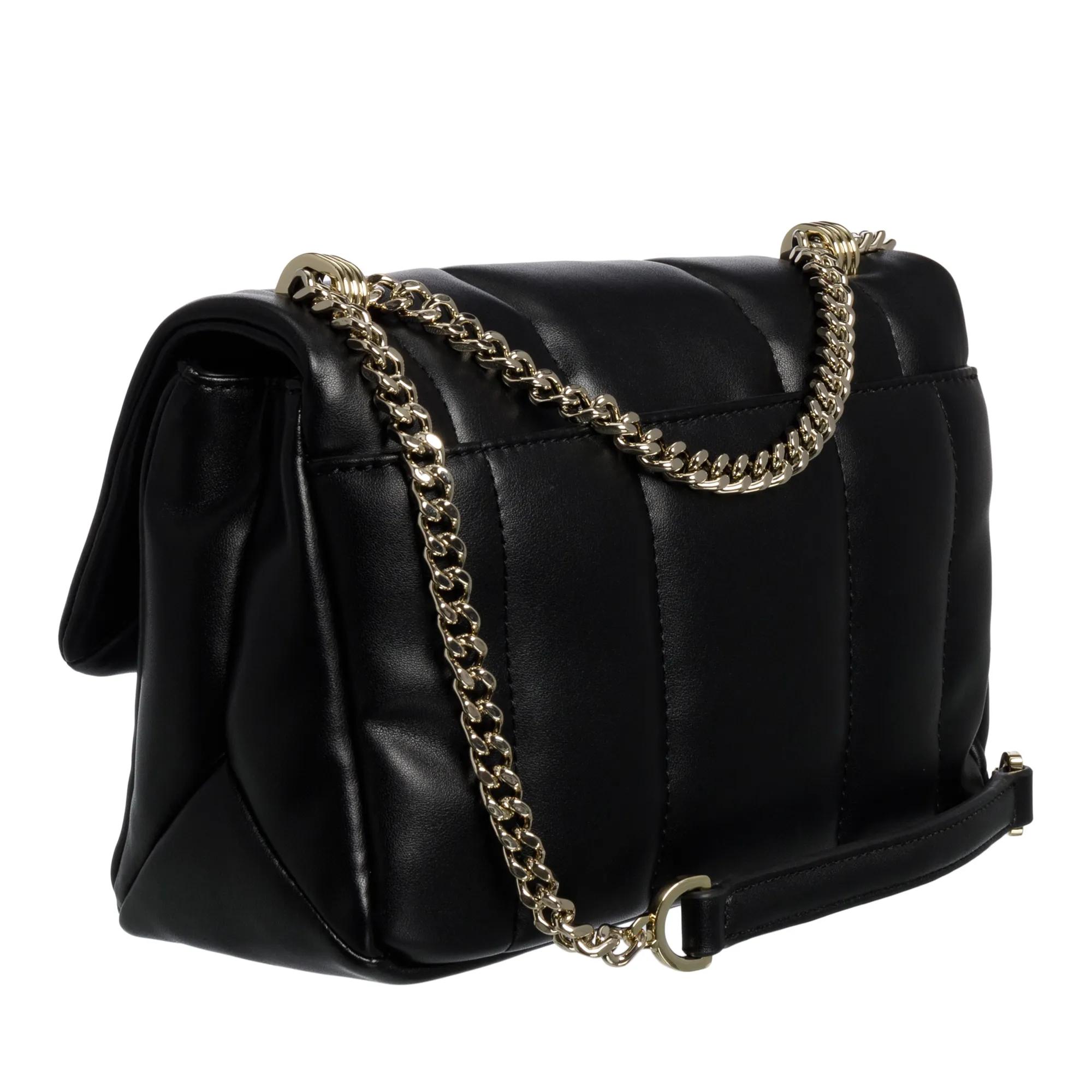 Hugo Boss Icon Schoudertas met Dubbel Monogram Black Dames