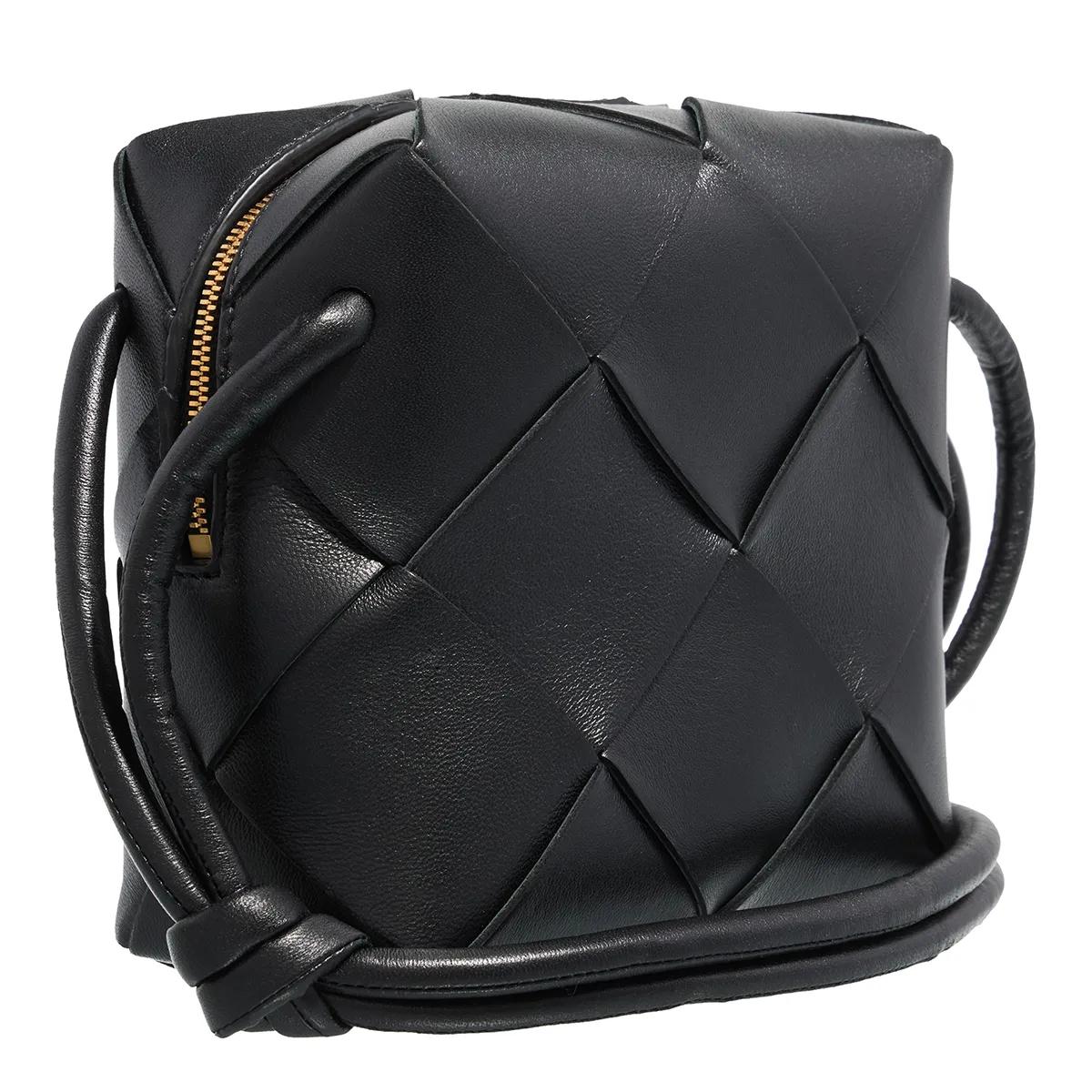 Bottega Veneta Crossbody bags Mini Cassette Camera Bag in zwart