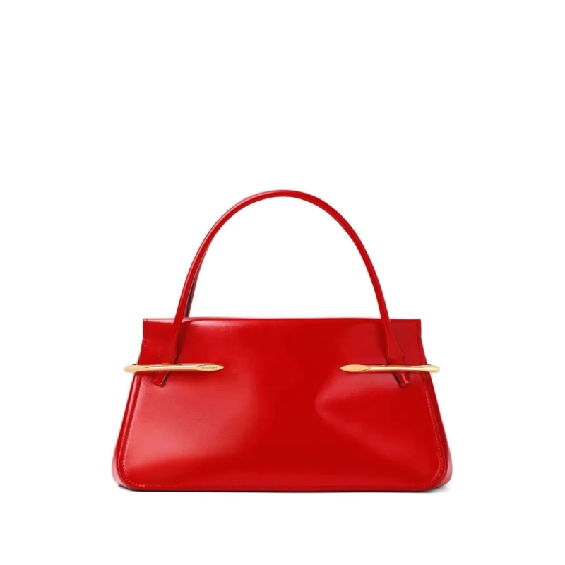 Givenchy Schultertasche Sleek Rectangular Handbag With Glossy Finish Red