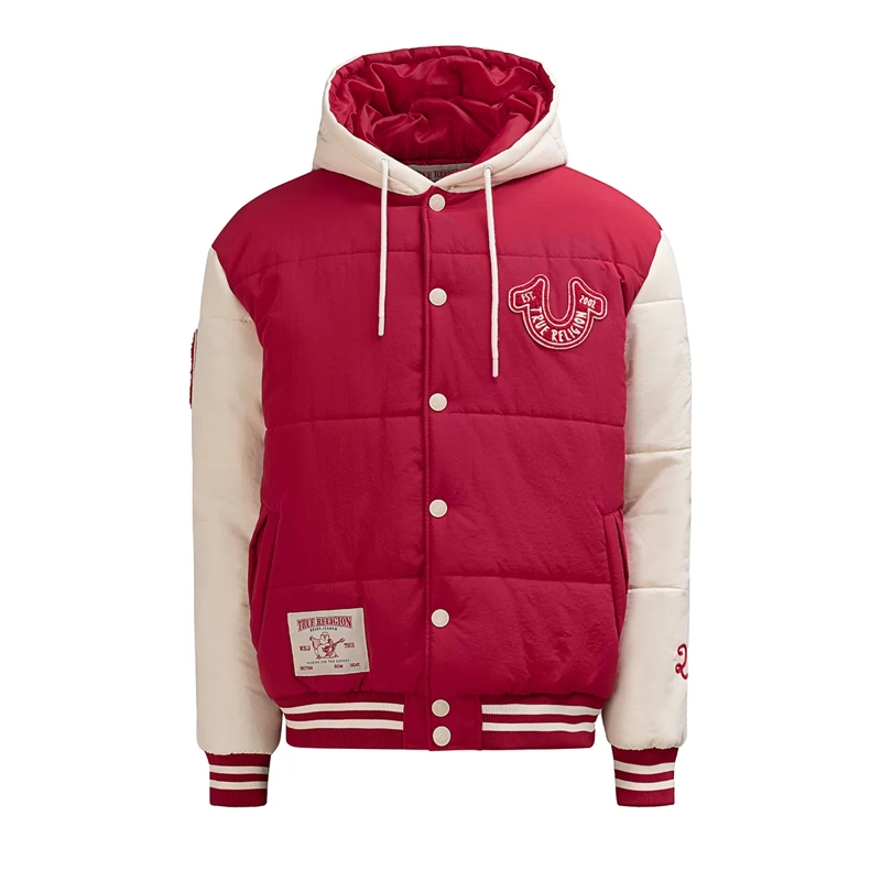 True Religion Blouson Steppjacke rot