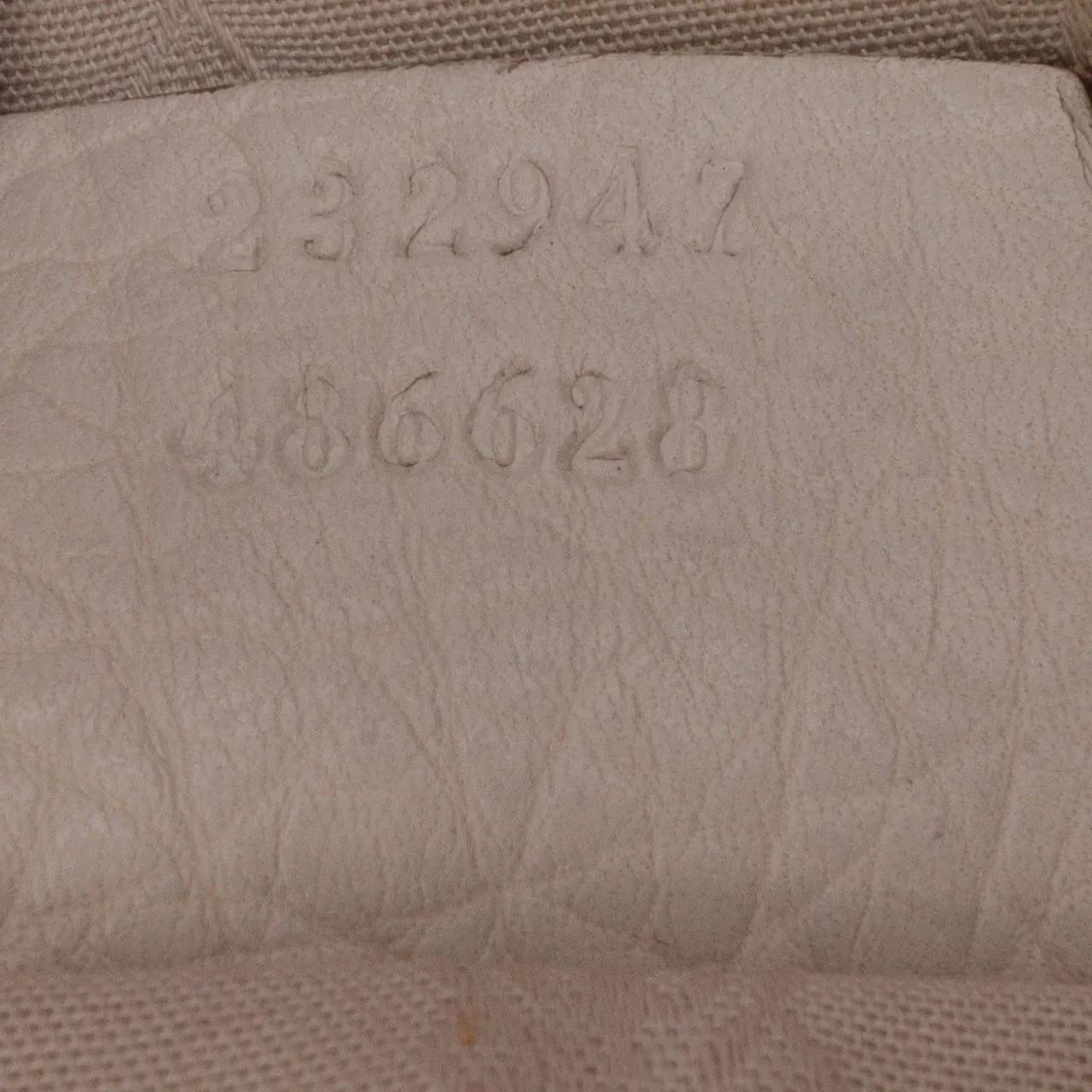 Thumbnail - Gucci Shopper - Medium GG Canvas Bamboo Libeccio Tote - Gr. unisize - in Braun - für Damen