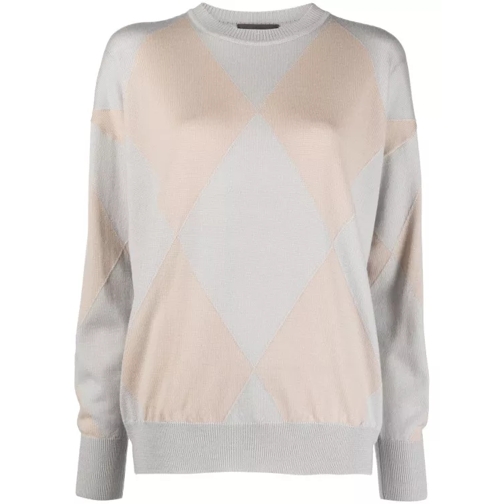 Lorena Antoniazzi Multicolored Geometric Pettern Sweater Multicolor 